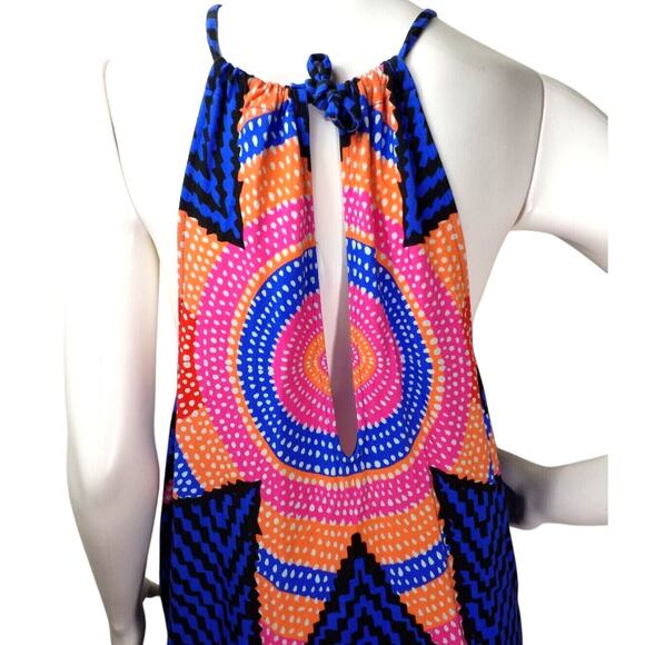 Mara Hoffman Womens Swim Cover Up Starbasket Mini Dress Multicolor Size Medium - Picture 4 of 6